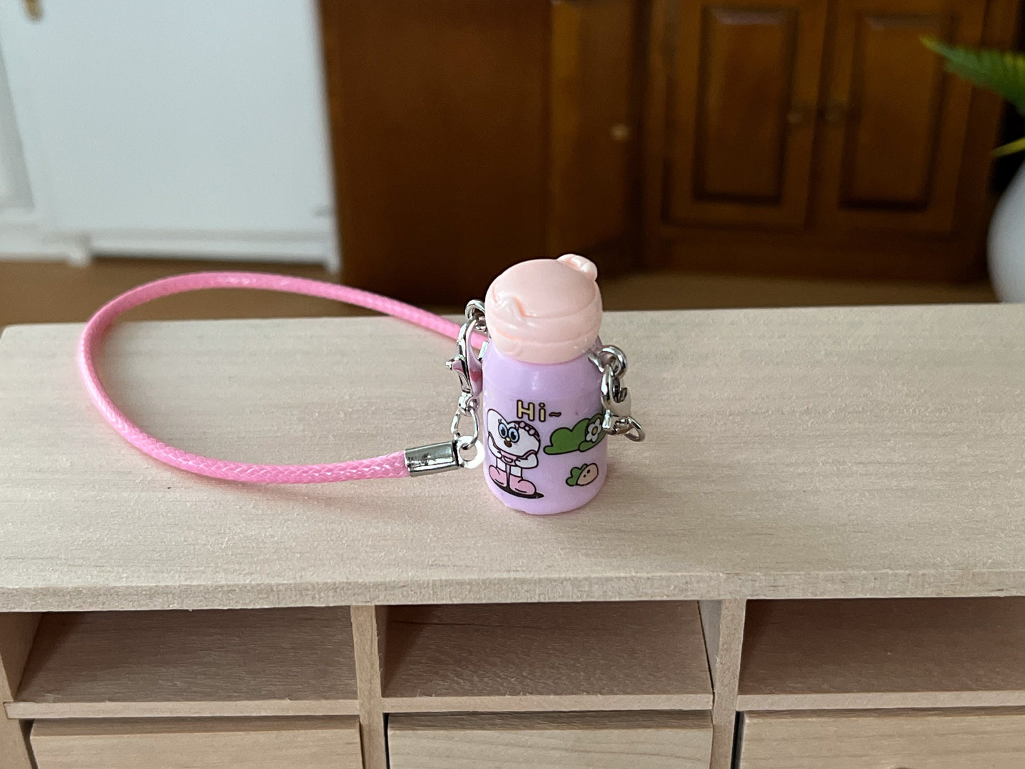 Miniature Water Bottles – 1:12 or 1/6 Scale Dollhouse Accessory – Yellow, Blue, Pink, White __etsy:5883674878