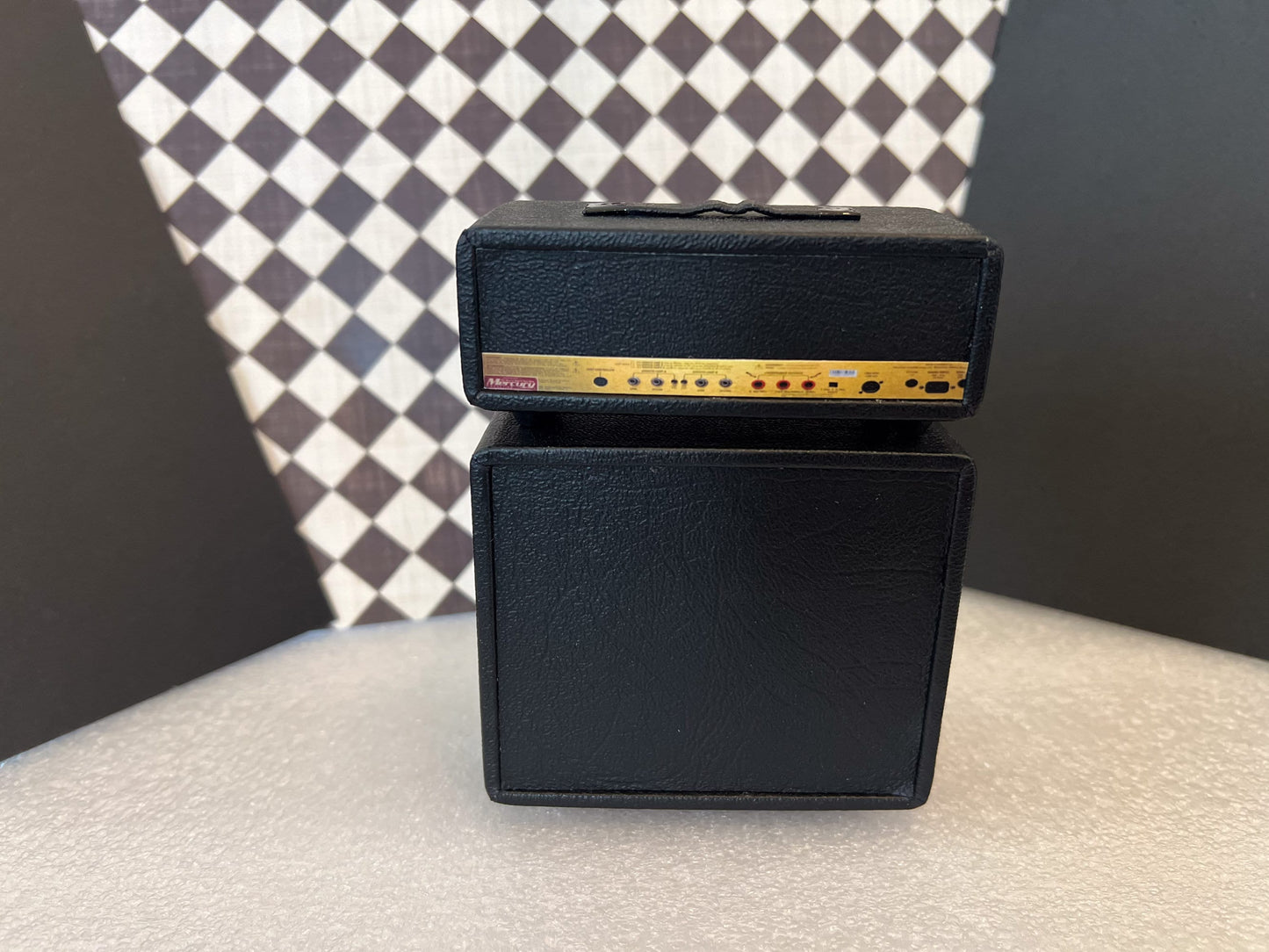 Miniature Marshall JCM800 2-Stack Amplifier 1:12 Scale – Dollhouse Rock Band Accessory Music Studio __etsy:5889350307