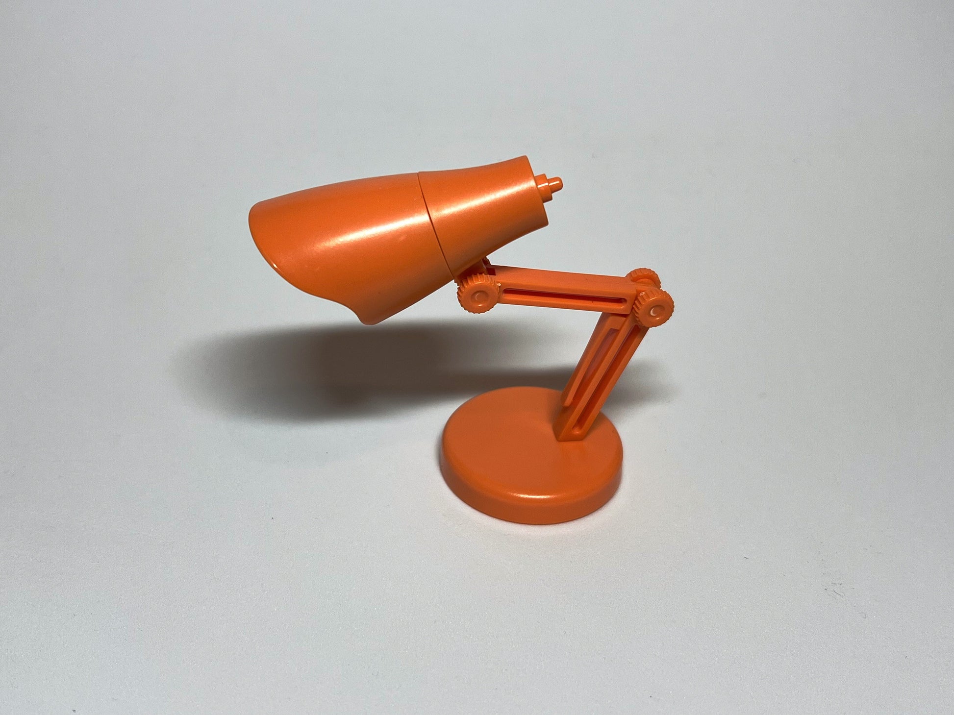 Dollhouse LED Metal Table Lamp, 1:6 Miniature Portable Folding Desk Lamp-Orange-Green-Black __etsy:5598323595