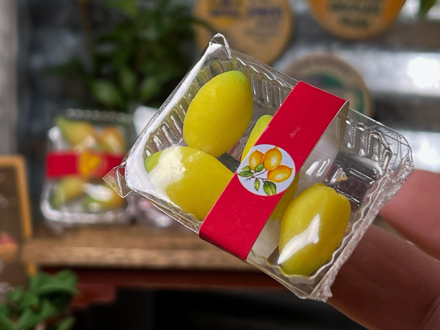 Dollhouse Miniature 1:6 Scale Clay Fruit – Dollhouse Mango, Strawberries, Apples, Lemons - Miniature Fruit Set for Your Dollhouse Kitchen! __etsy:6626329710