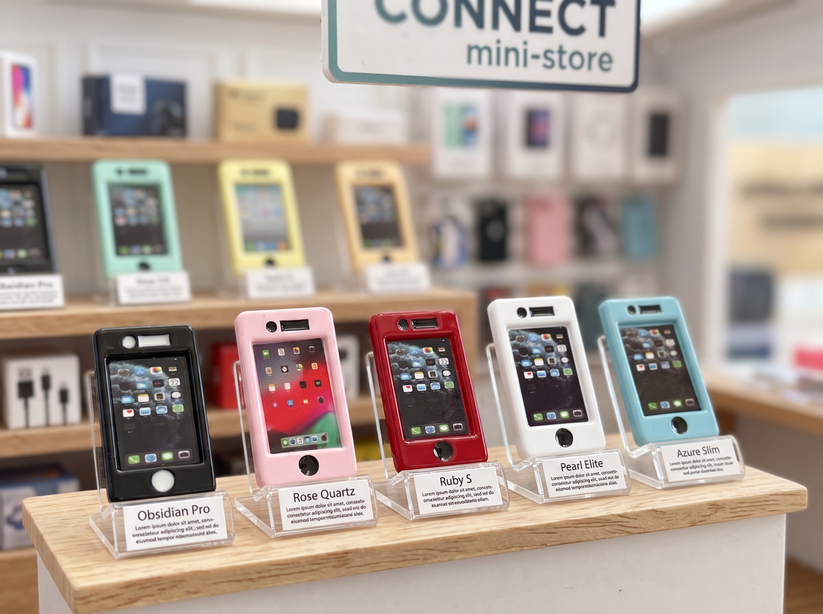 1:12 Scale Miniature Smartphone – Choice of 5 Colors