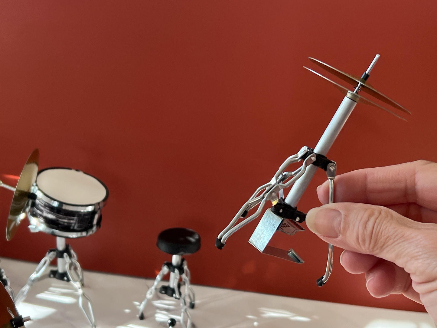 Miniature Beatles Ringo Starr Drums – 1:6 Scale Dollhouse Music Room Instruments __etsy:7941768618