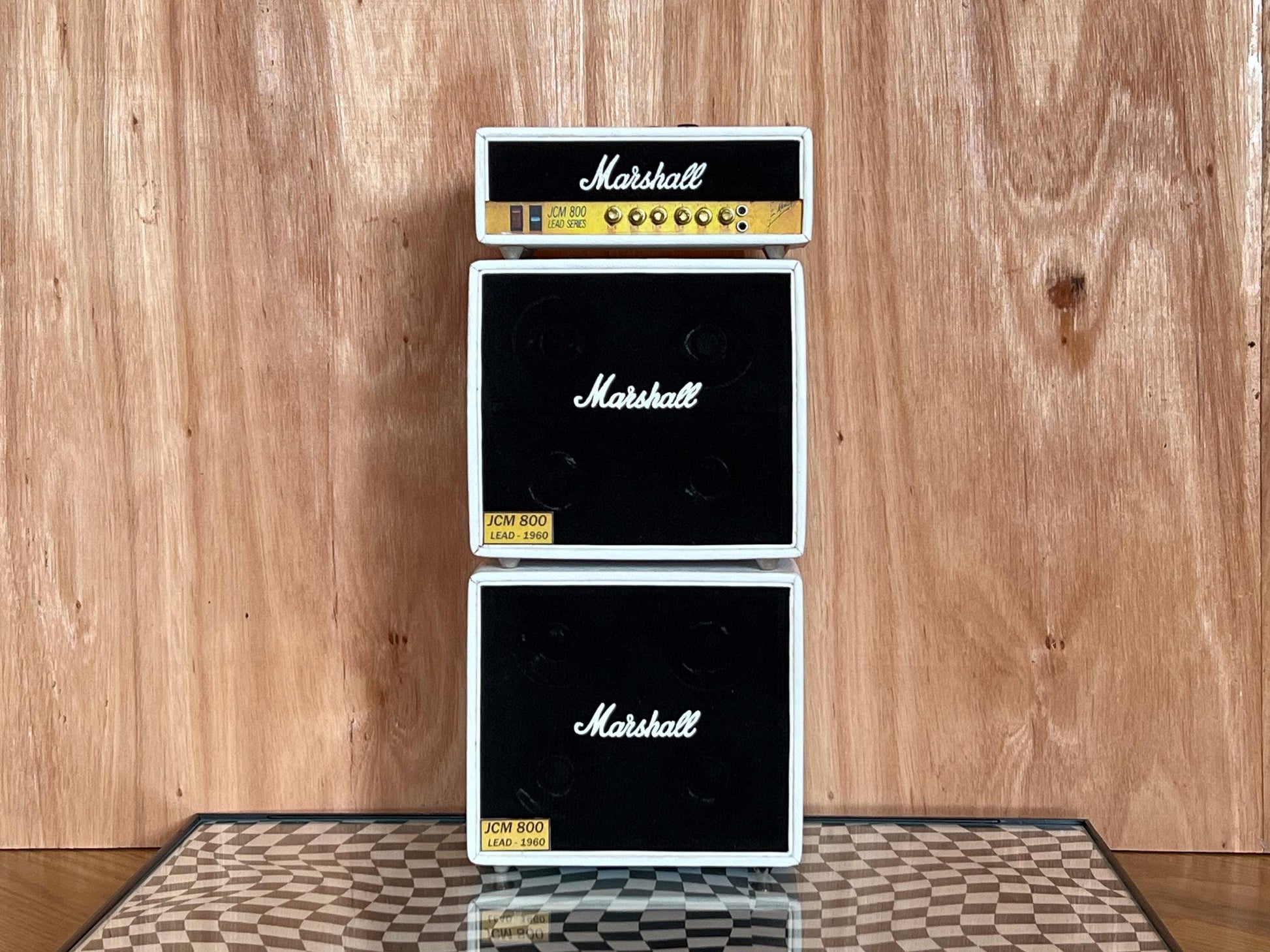 Miniature Marshall Amp Stack: 1/6 Scale JCM800 Replica, Dollhouse Decor __etsy:6642501583