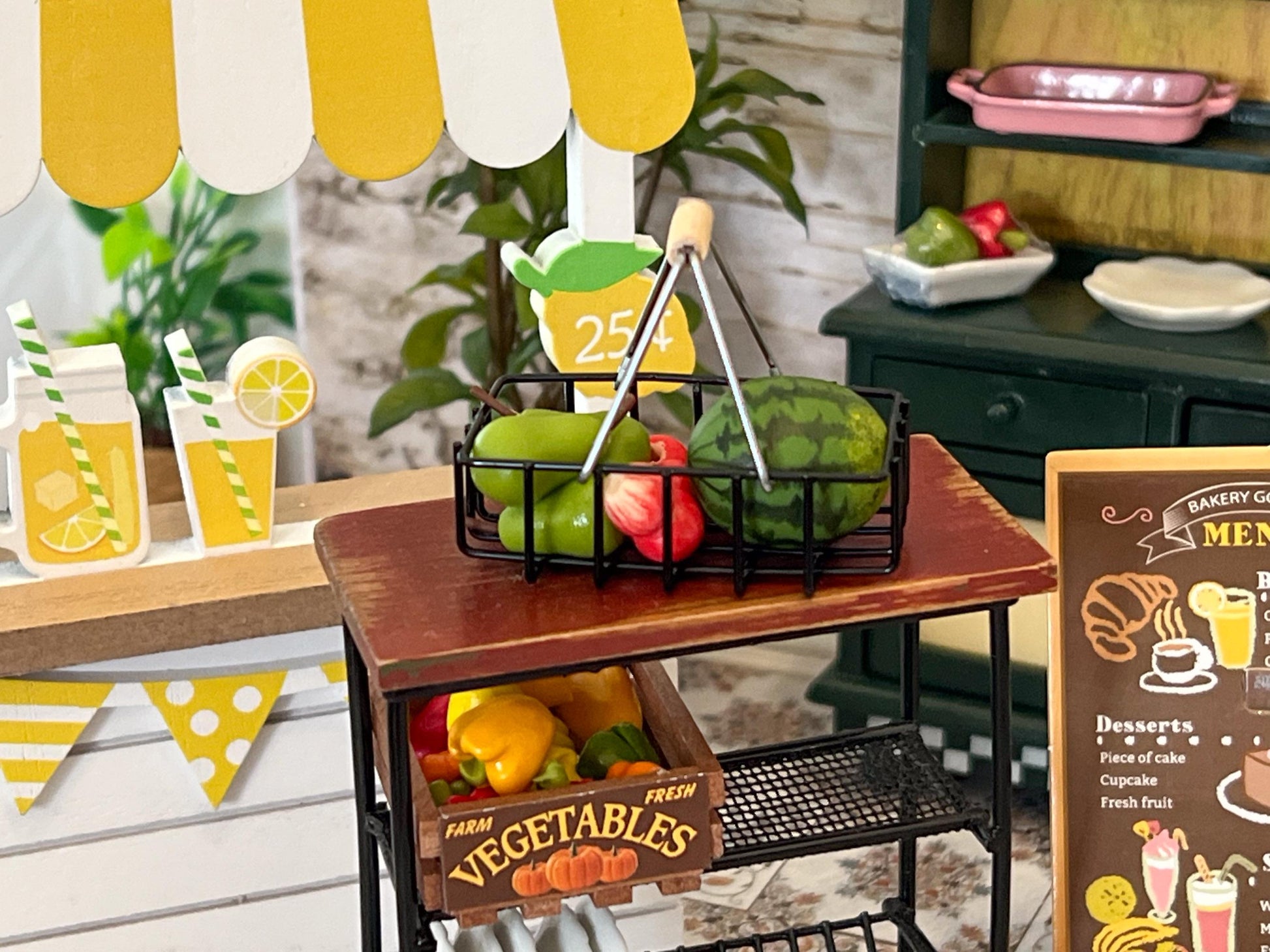 ✨ A Charming Mini Shopping Basket for Your Dollhouse!
This adorable mesh metal handheld basket with a wood handle is the perfect touch for a realistic dollhouse kitchen or bathroom. Use it to store miniature fruits, vegetables, towels, or tiny essentials—its versatility makes it a must-have for any miniature setting. Designed for 1:12 scale dollhouses, this handcrafted basket adds an authentic and stylish detail to your scene. __etsy:6708459328