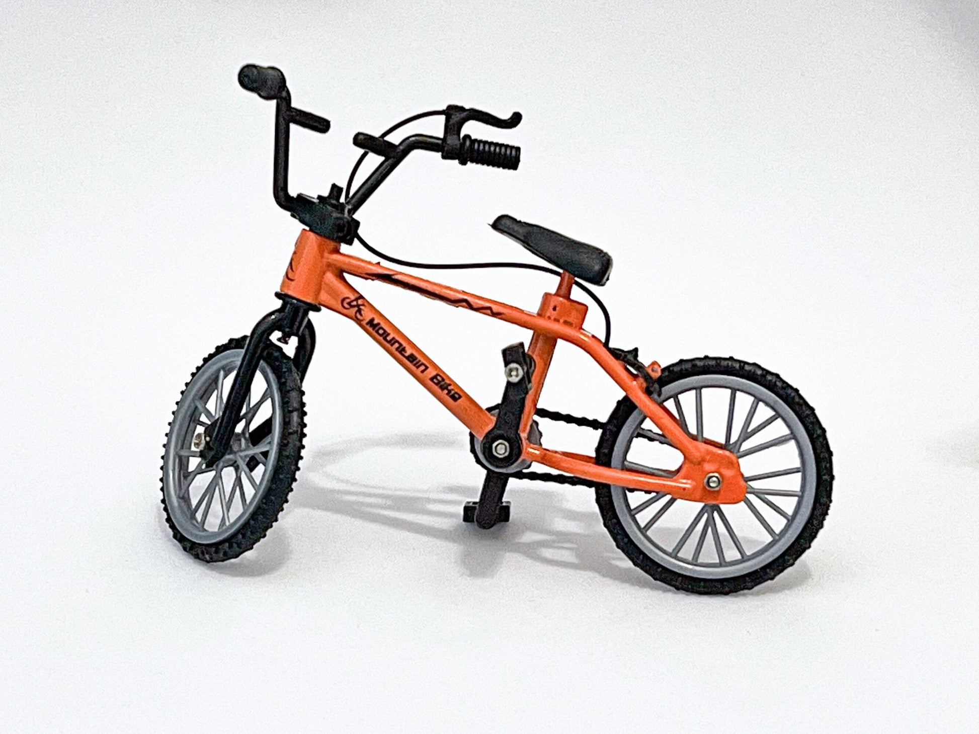 Miniature Mountain Bike 1:12 Scale – Dollhouse Decor | Metal Bicycle with Working Parts __etsy:5601316020