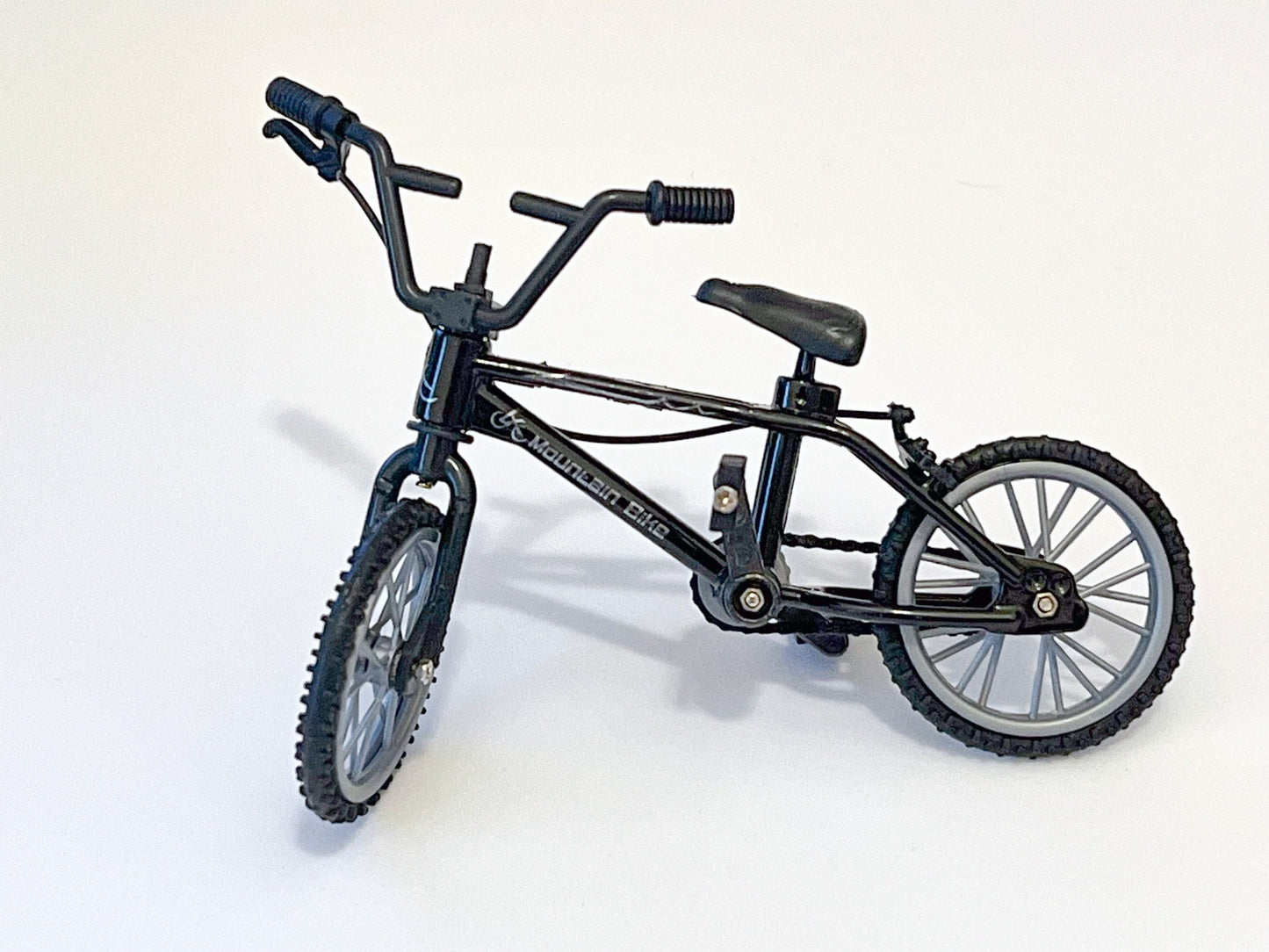 Miniature Mountain Bike 1:12 Scale – Dollhouse Decor | Metal Bicycle with Working Parts __etsy:5601316412