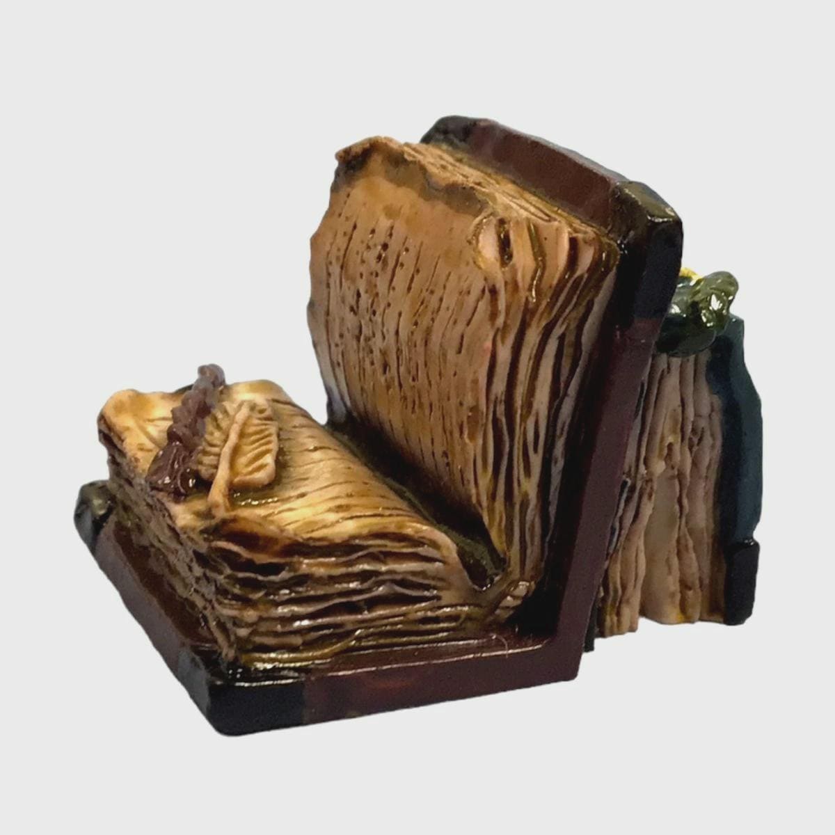 Miniature 1:12 Scale Vintage Resin Books – Dollhouse Library & Office Accessory – Old World Style __etsy:7221829608