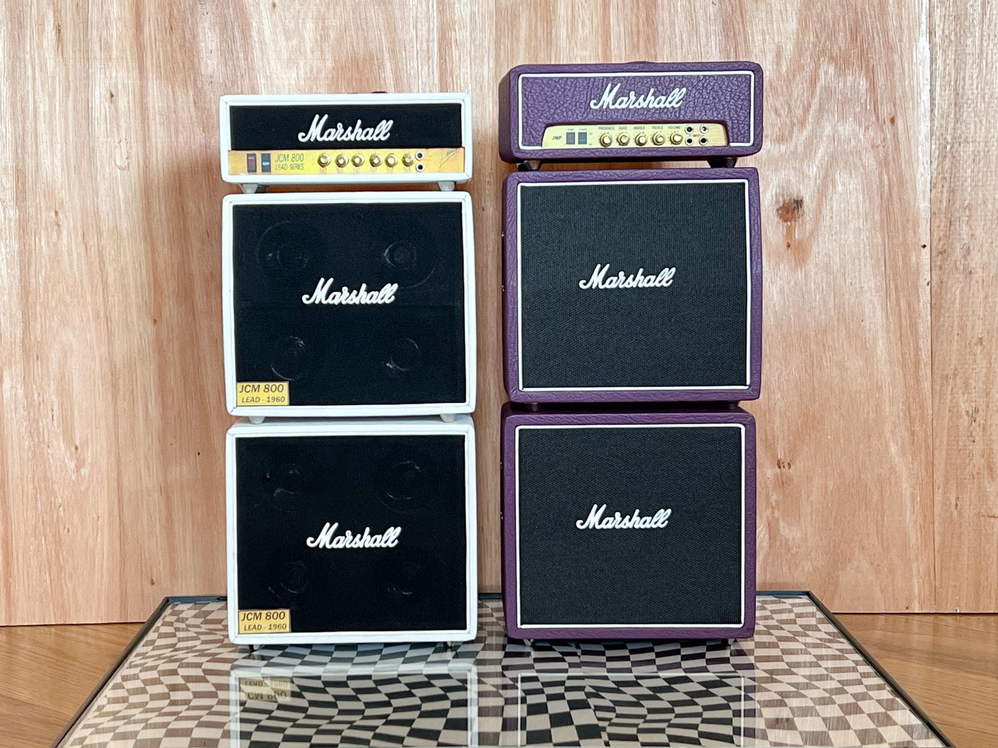Miniature Marshall Amp Stack: 1/6 Scale JCM800 Replica, Dollhouse Decor __etsy:6594384172