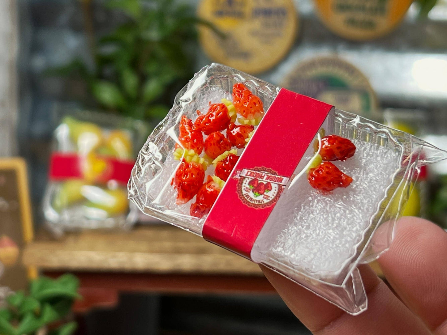 Dollhouse Miniature 1:6 Scale Clay Fruit – Dollhouse Mango, Strawberries, Apples, Lemons - Miniature Fruit Set for Your Dollhouse Kitchen! __etsy:6674408635