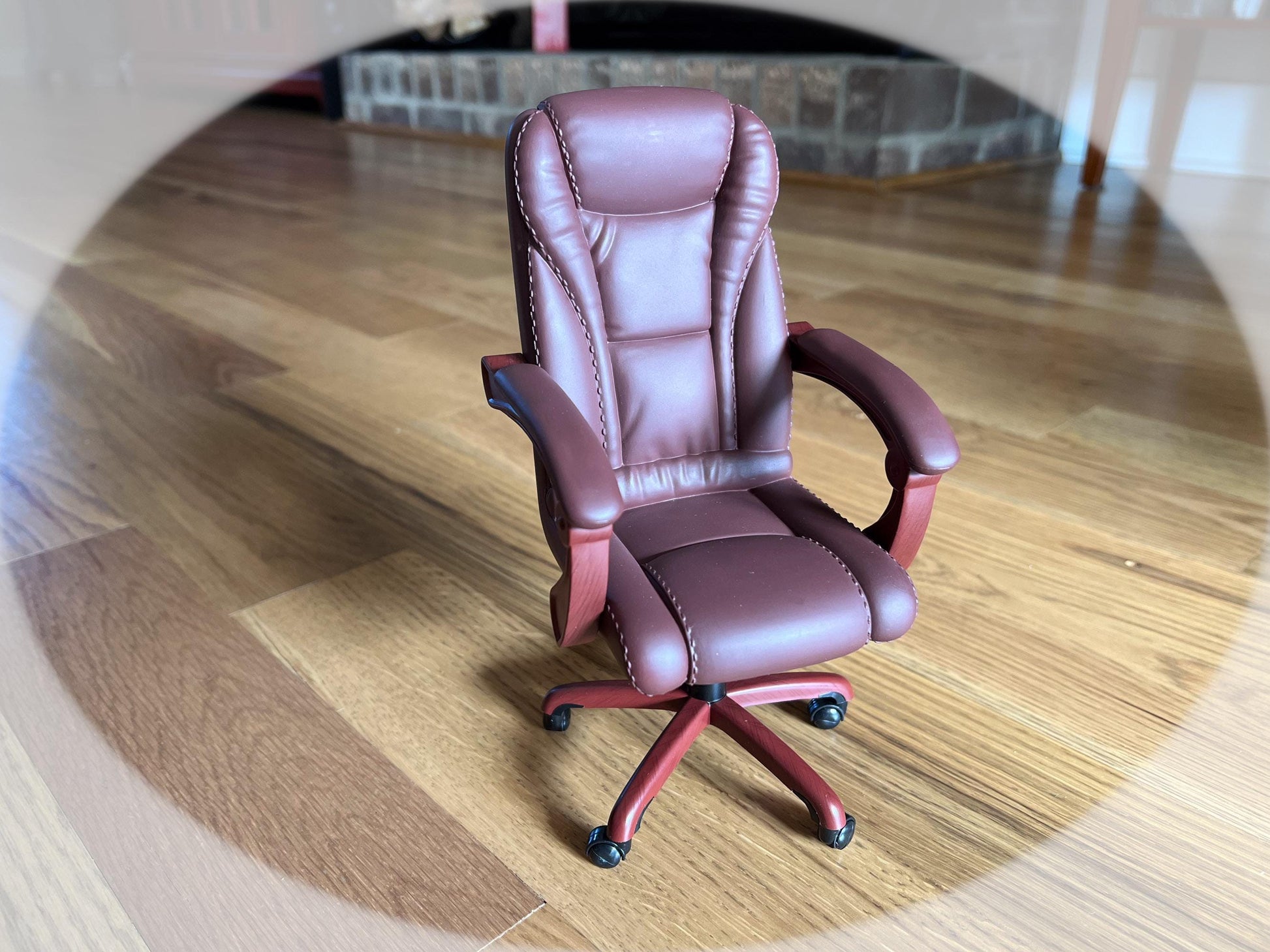 Dollhouse Executive Office Chair – 1:6 Scale Miniature Furniture - Swivel Backrest Chair __etsy:7262174326