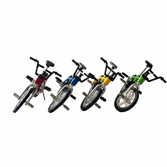 1:12 Scale Miniature Metal Bicycle – White Background
